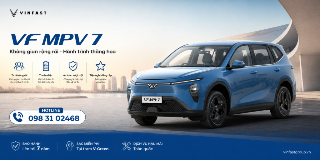 Giá VF MPV 7 sau ưu đãi còn bao nhiêu?