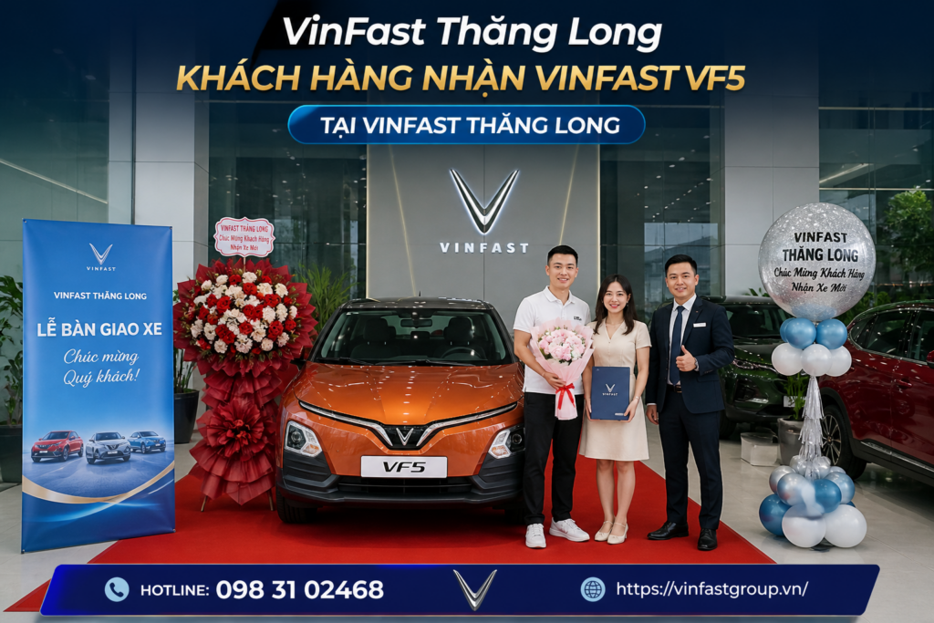 VinFast Thăng Long đồng hành cùng khách hàng sau bàn giao