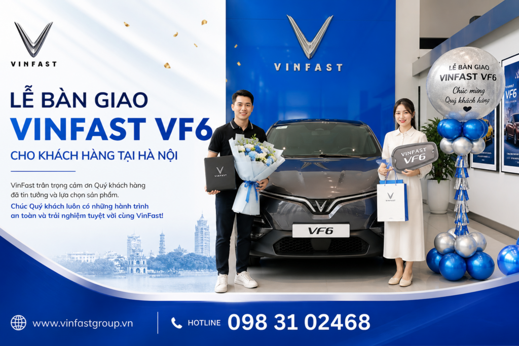 Vì sao khách hàng tại Hà Nội lựa chọn VinFast VF6?