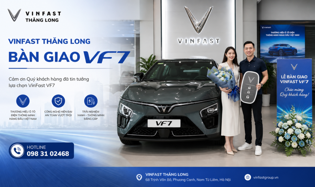 Đăng ký lái thử và nhận báo giá VinFast VF7 tại Hà Nội