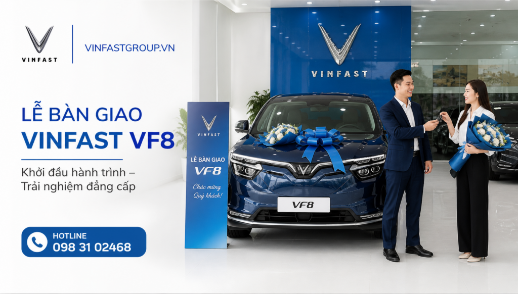 Cảm ơn khách hàng đã lựa chọn VinFast VF8