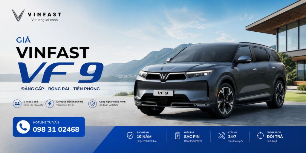 Chi phí sử dụng VF 9 mỗi tháng có cao không?