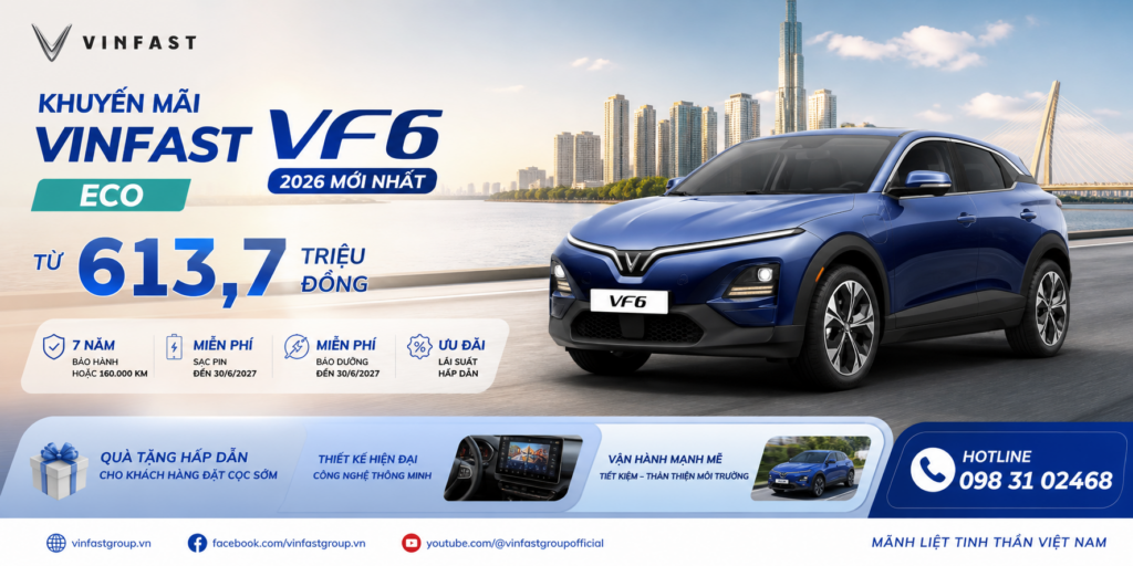Vì sao hai khách hàng mua VF6 có thể có giá khác nhau?