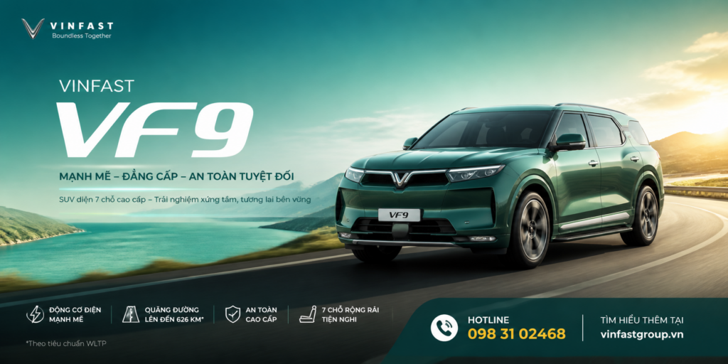 Làm sao nhận khuyến mãi VF9 tốt nhất?