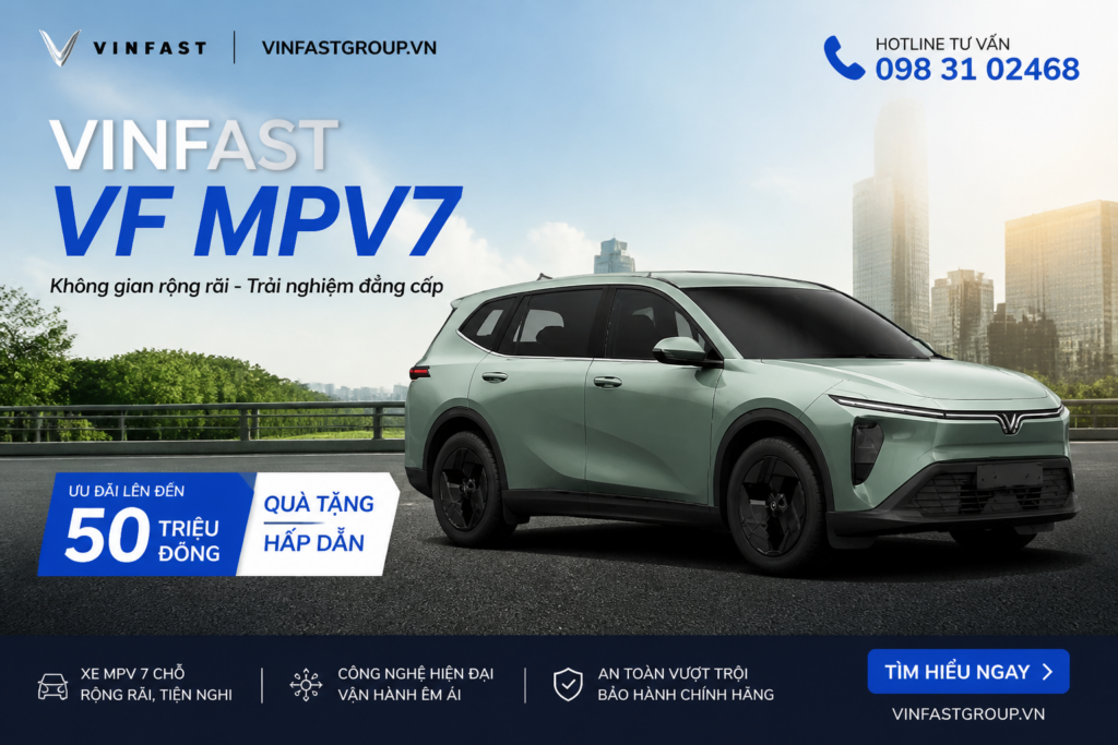 Nhận báo giá khuyến mãi VF MPV7 mới nhất
