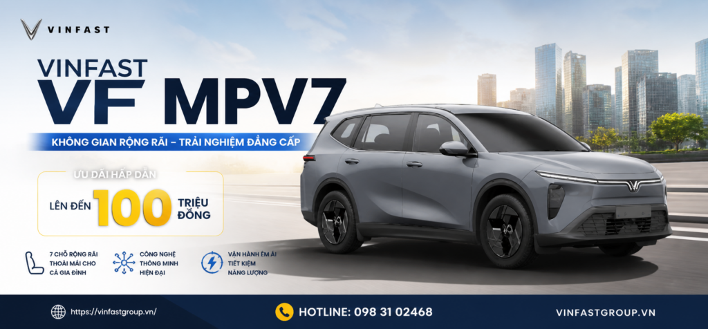 Mua VF MPV7 trả góp có ưu đãi riêng gì?