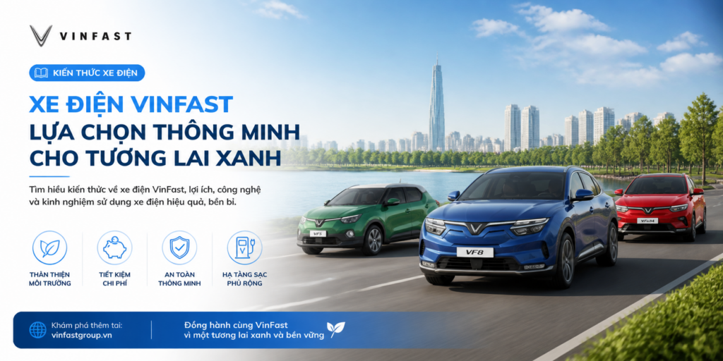 Kiến thức xe điện từ A–Z: Pin, sạc, BMS, SOC & cách vận hành