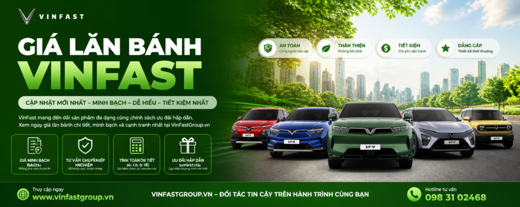 Giá lăn bánh VinFast tại Hà Nội và tỉnh khác khác nhau thế nào?