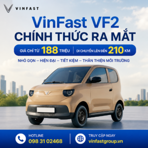 VinFast VF2 chính thức ra mắt