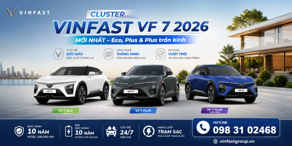Bảng giá VF 7 tháng 8/2026