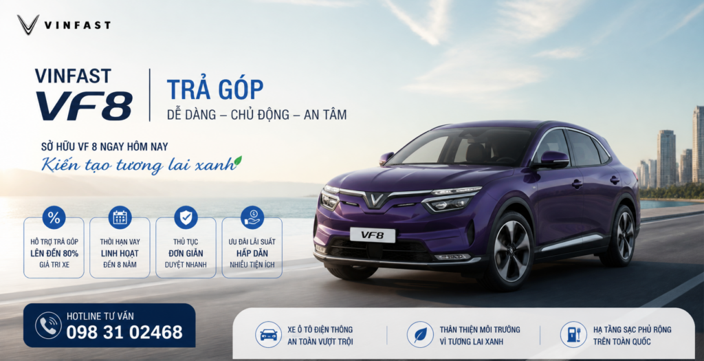 Kinh doanh tự do có mua VF8 trả góp được không?