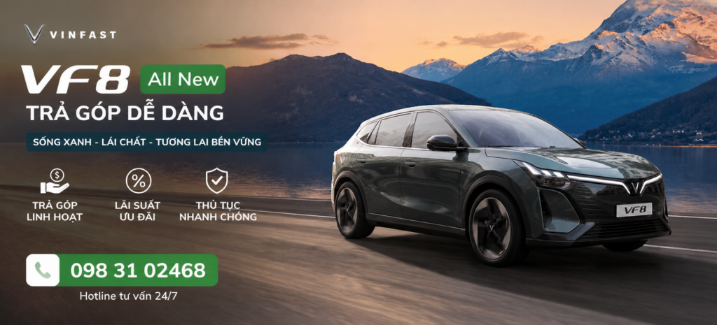 VF8 All New lăn bánh Hà Nội khoảng bao nhiêu?